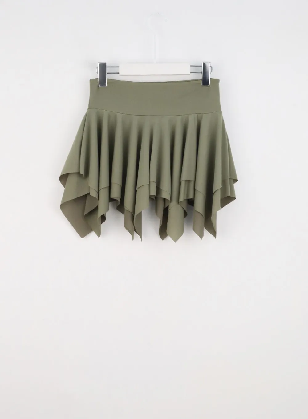 Layered Ruffle Mini Skirt CL324