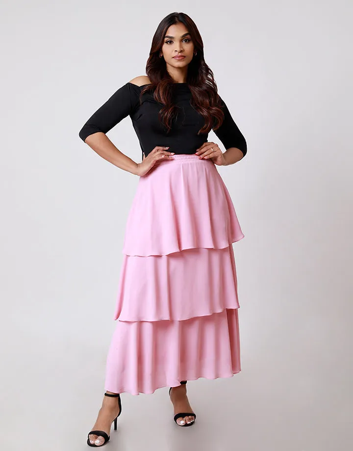 Layered Tiered Skirt