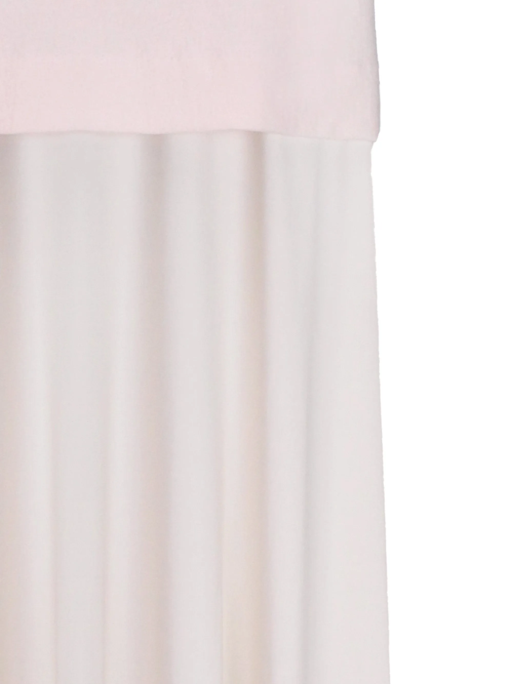 Light Pink Layered Wool Skirt