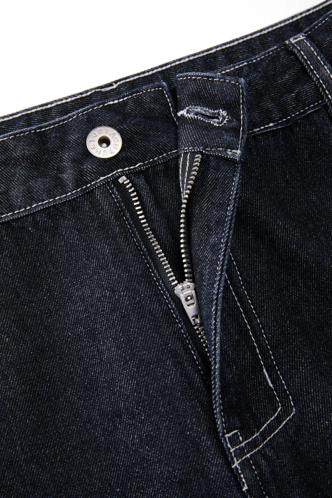 LINED JEANS BLACK