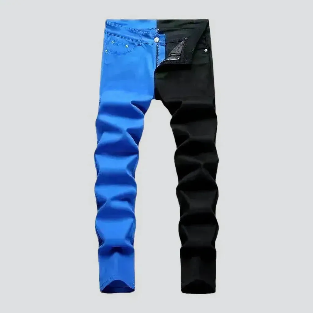 Men's color jeans