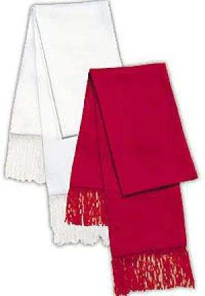 Men's Formal Scarf - Formal Scarves Available in White, Red and Black (Red)