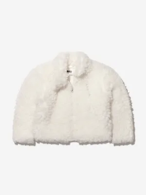 MM6 Maison Margiela Kids Sherpa Jacket