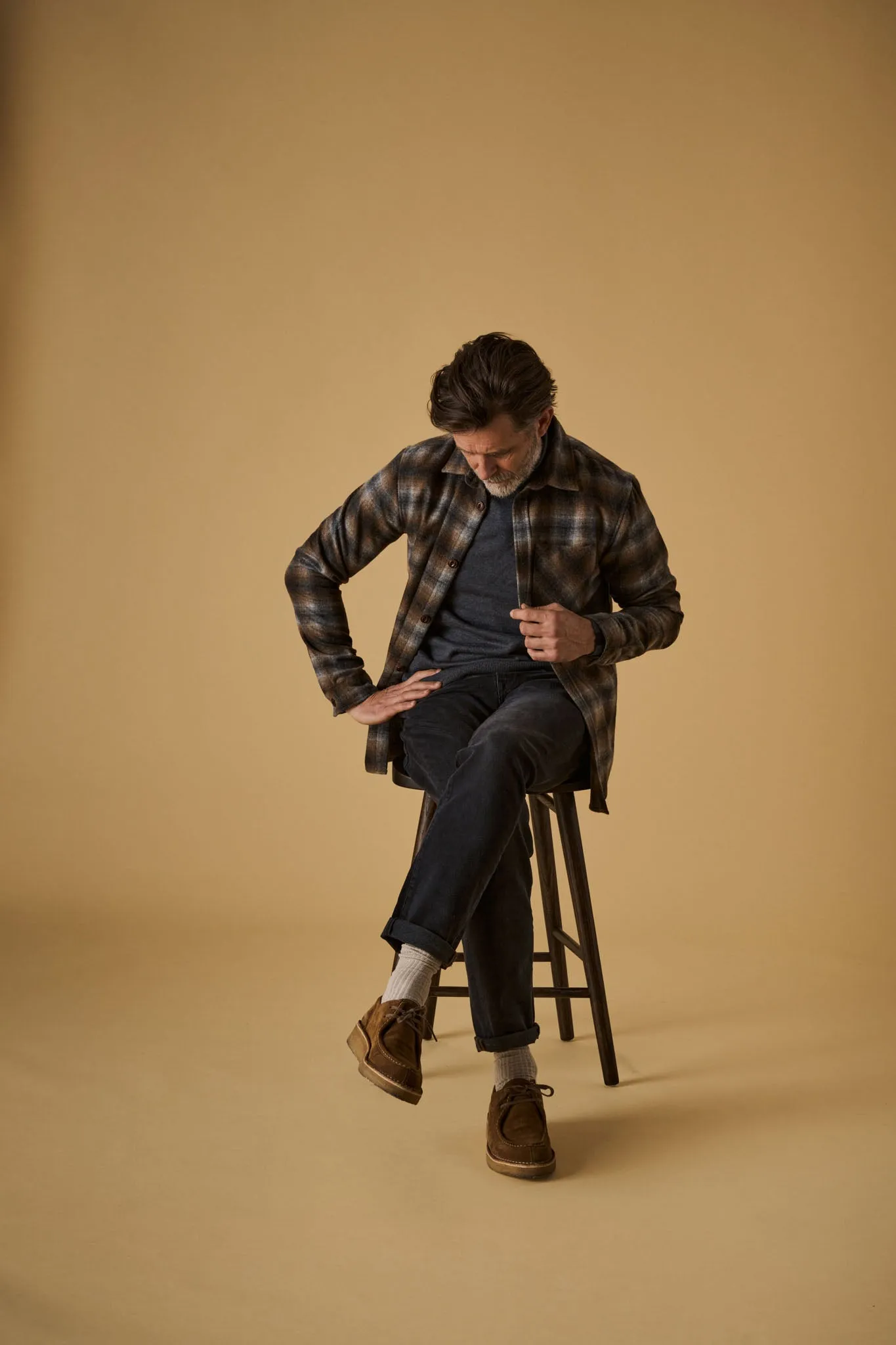 MMGDavid Wool Check Shirt