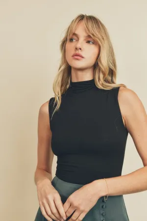 Mock Neck Bodysuit