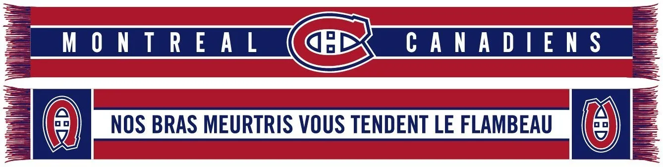 MONTREAL CANADIENS SCARF - Home Jersey