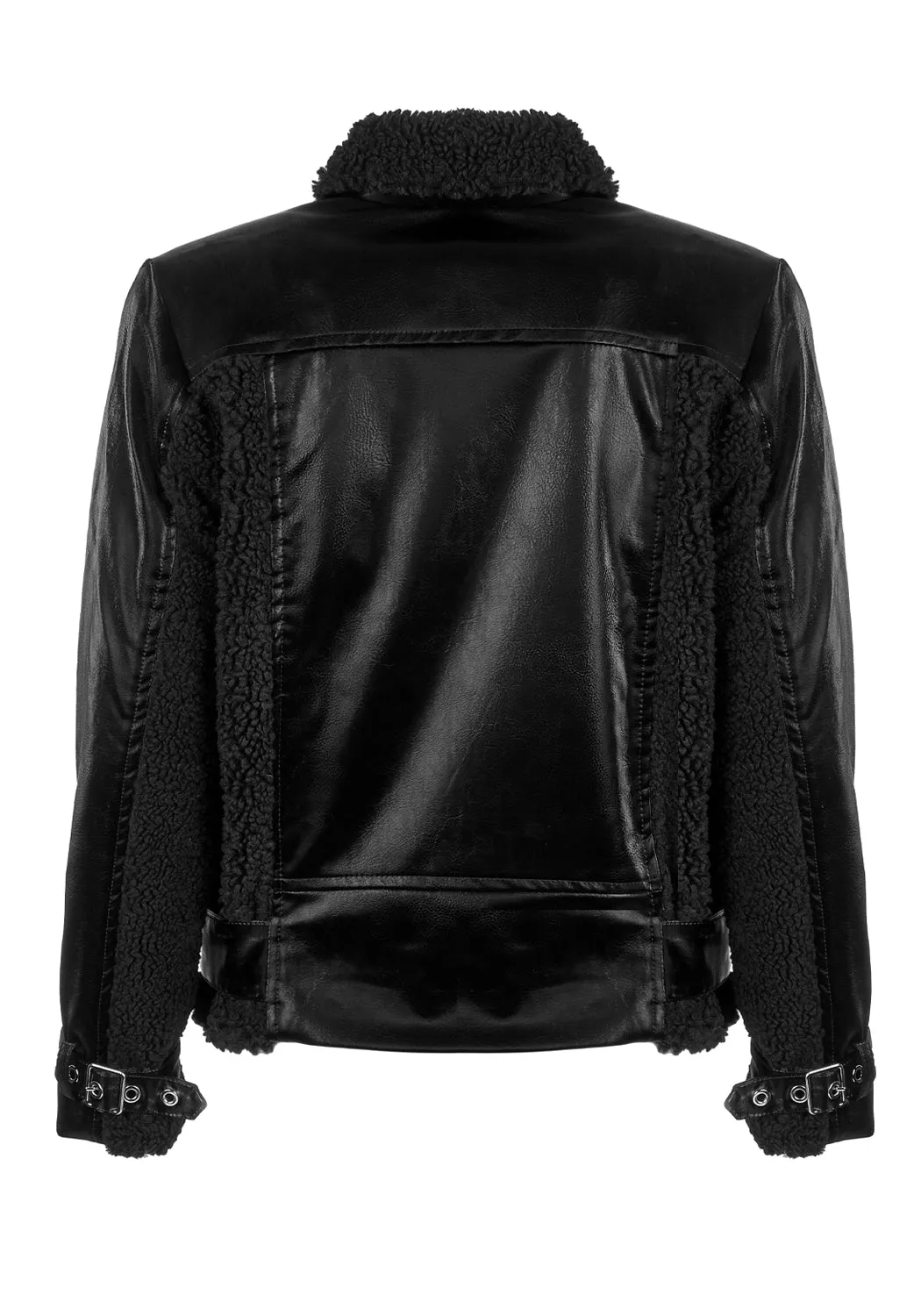 Motley Oversized Biker Jacket