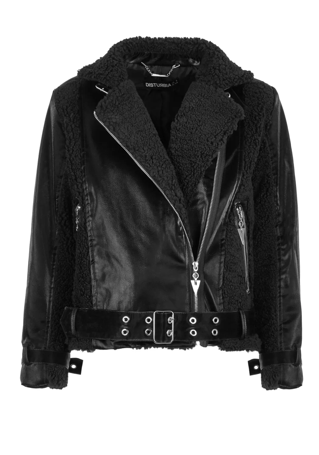 Motley Oversized Biker Jacket