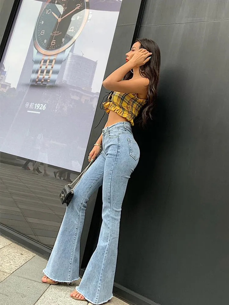 Not Your Regular Flared Bottom Jeans