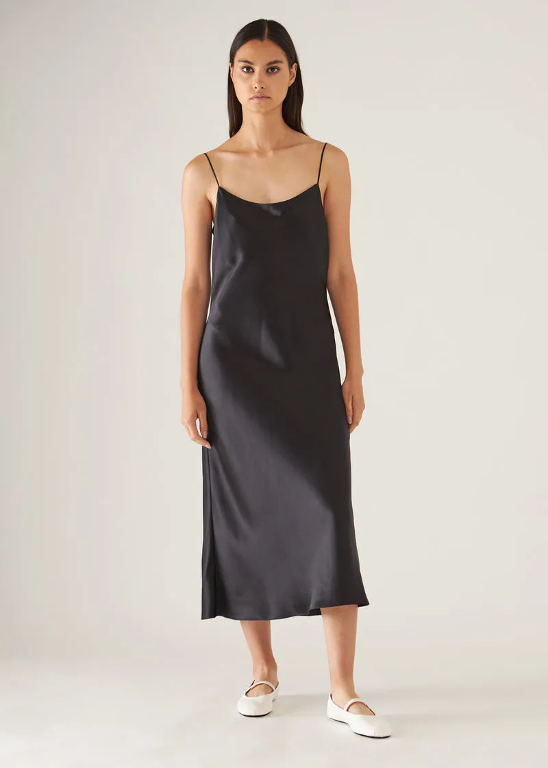 Patrick Assaraf Silk Slip Dress