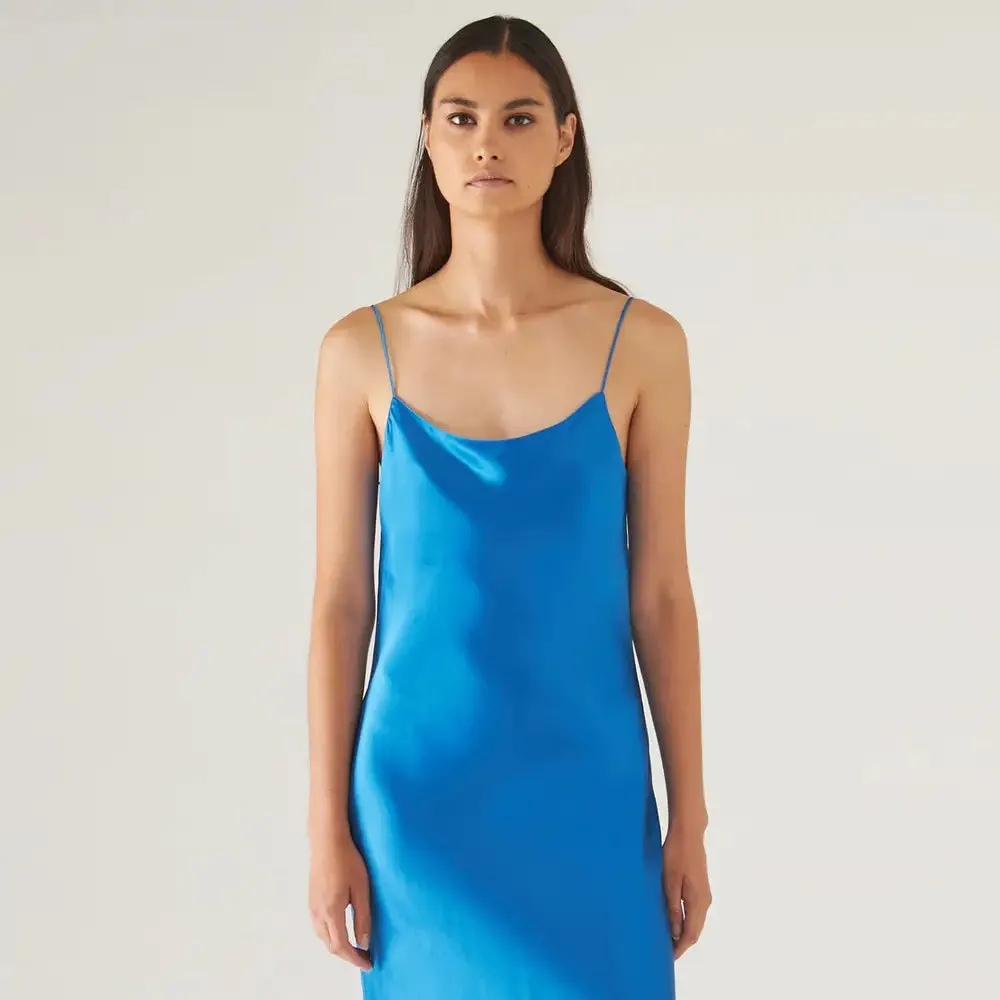 Patrick Assaraf Silk Slip Dress