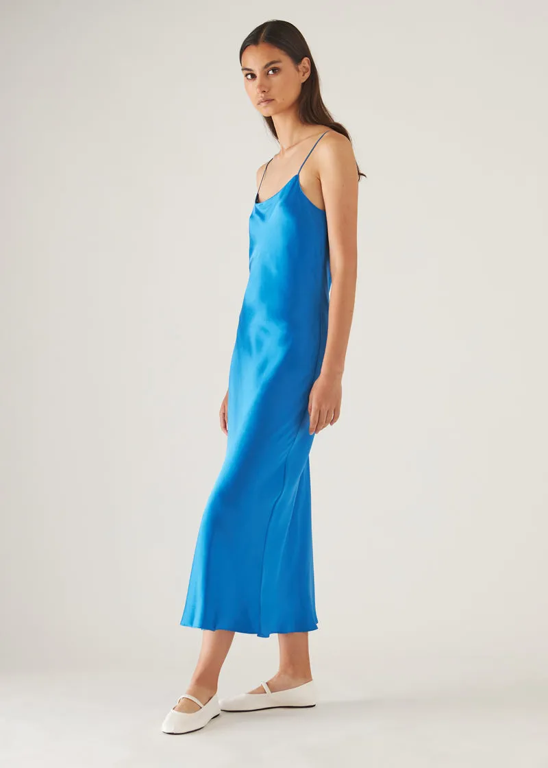 Patrick Assaraf Silk Slip Dress