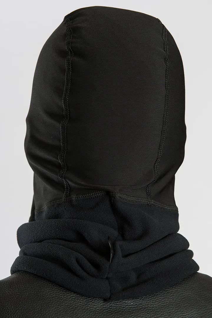 Plain Black w/Neck Fleece (Polar Weight) Balaclavas