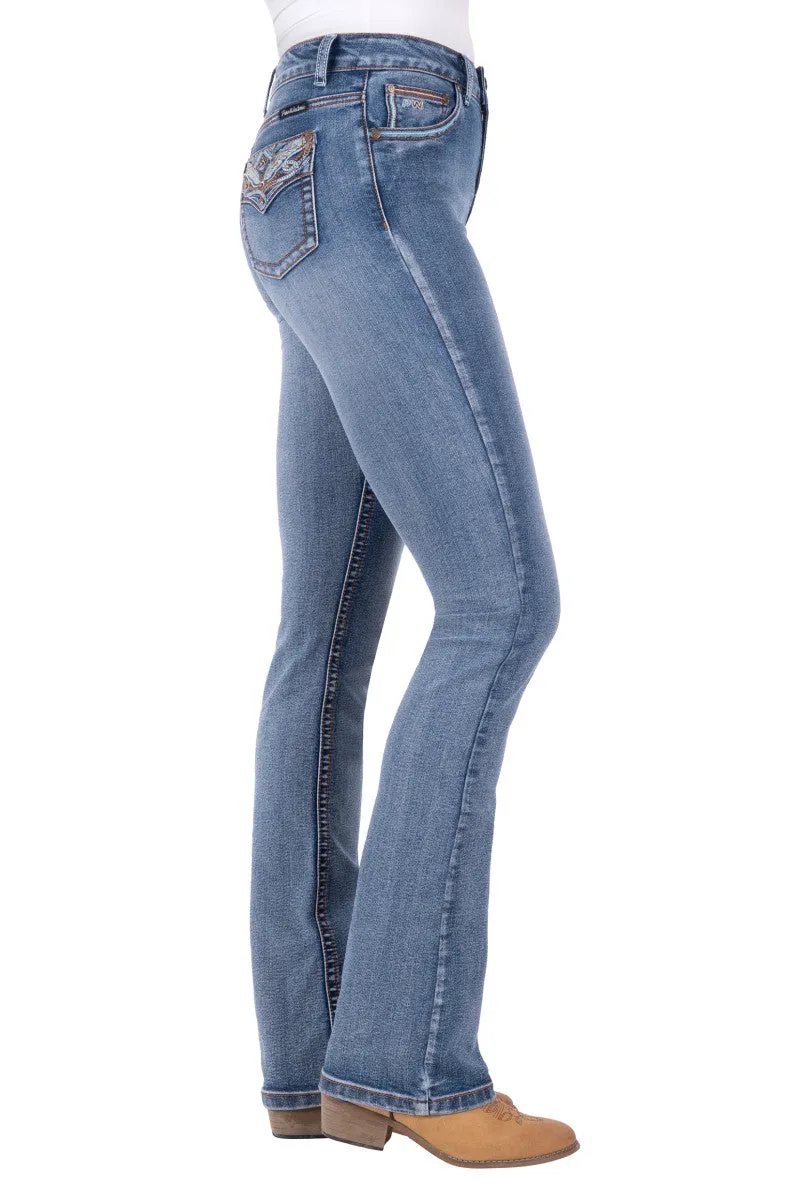 Pure Western Womens Nina Hi Rise Jeans