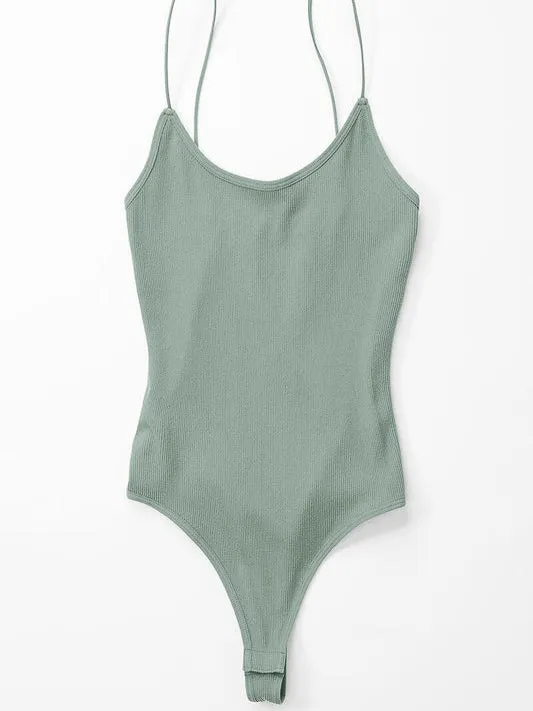 Ribbed Cami Bodysuit