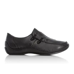 Rieker Celia L1751-00 Slip On Loafer (Women) - Black