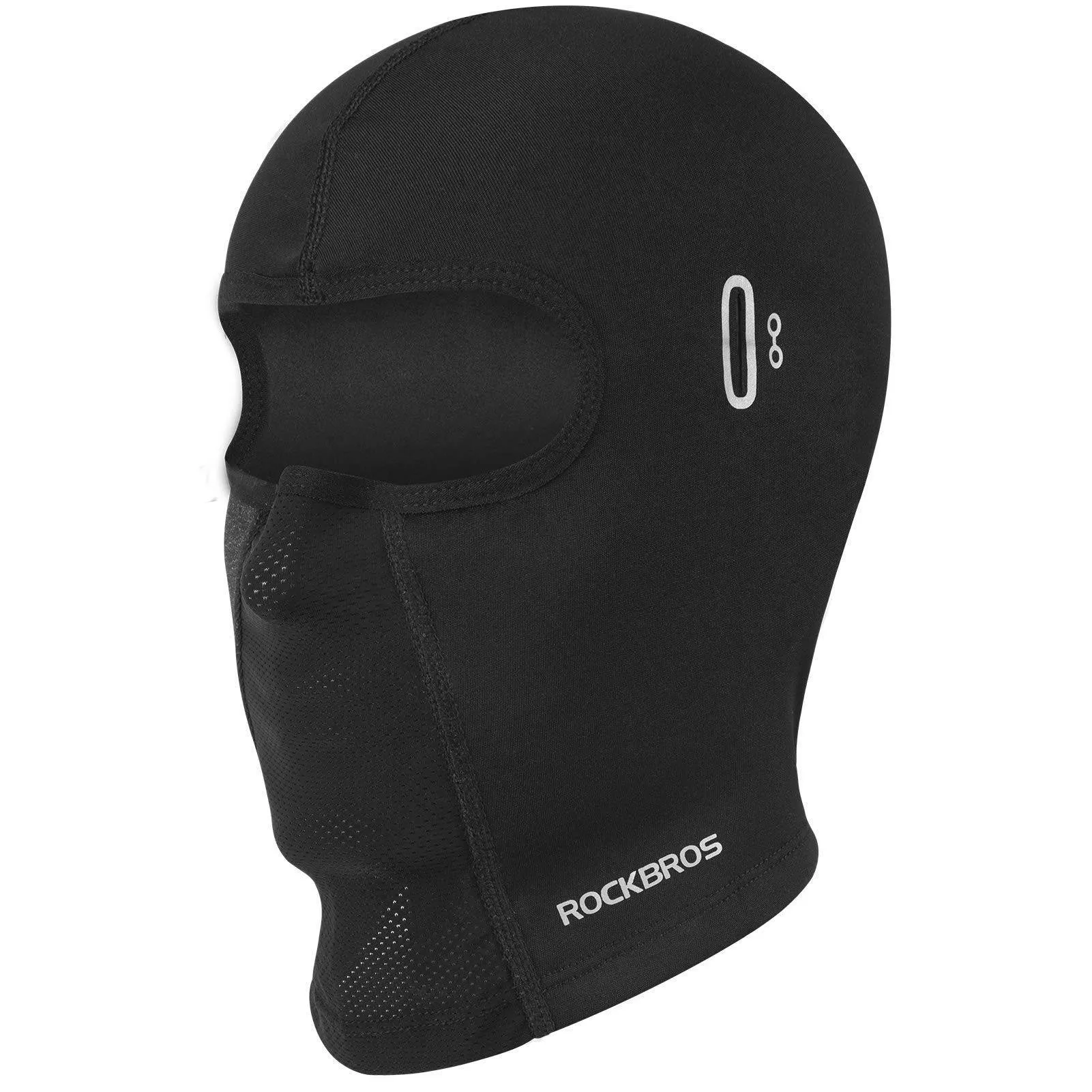 ROCKBROS Sturmhaube Warm Fahrrad Gesichtsmaske mit Brillenloch 54-62CM Unisex