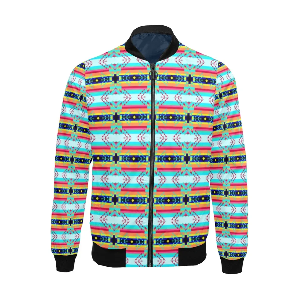 Sacred Spring Bomber Jacket for Men