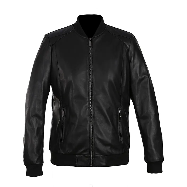 Savannah Womens Bomber Leather Jacket