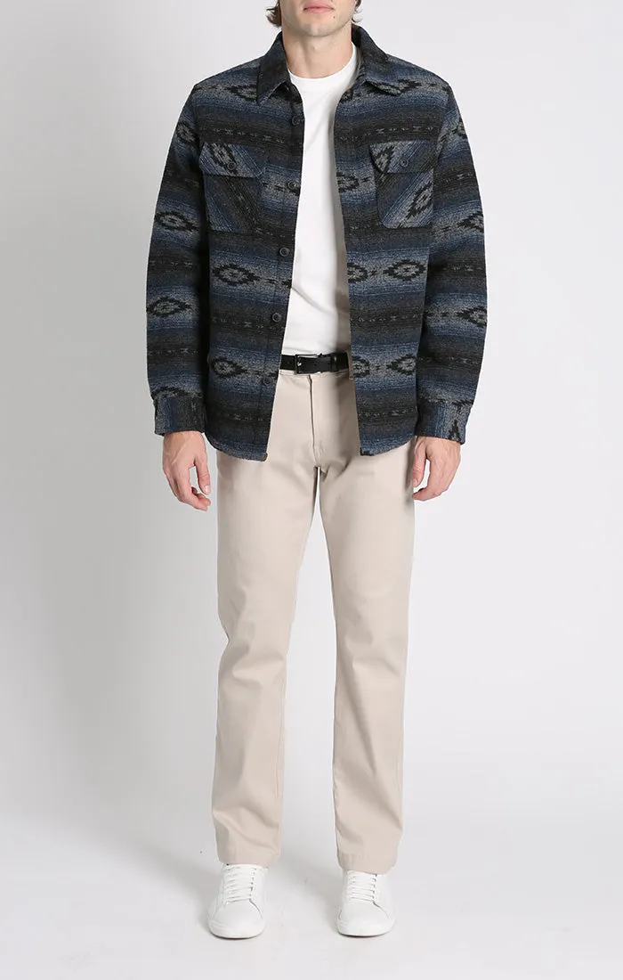 Sherpa Lined Wool Jacket