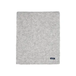 Silva Knit Scarf - Light Grey