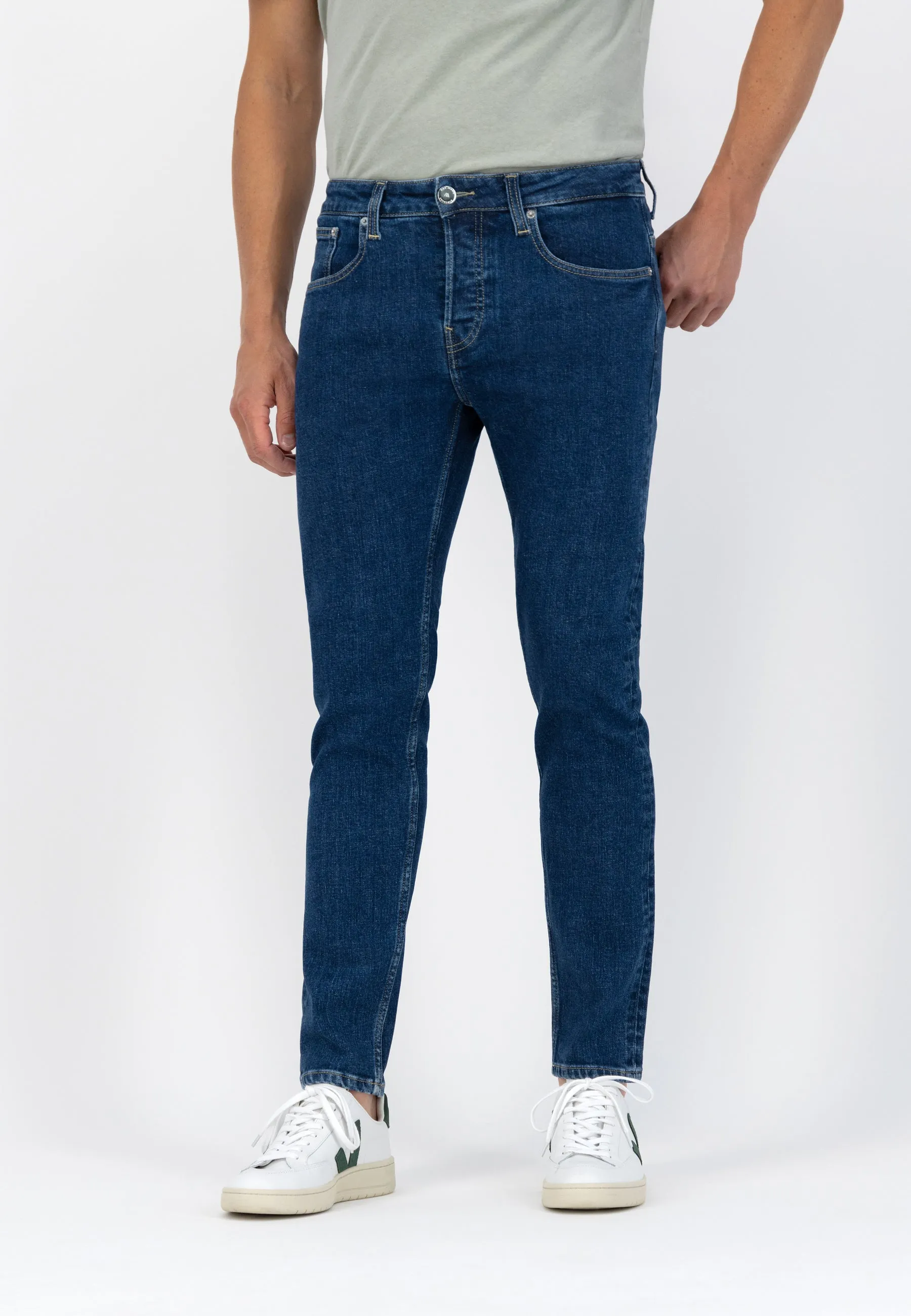 Slimmer Rick - Stone Indigo