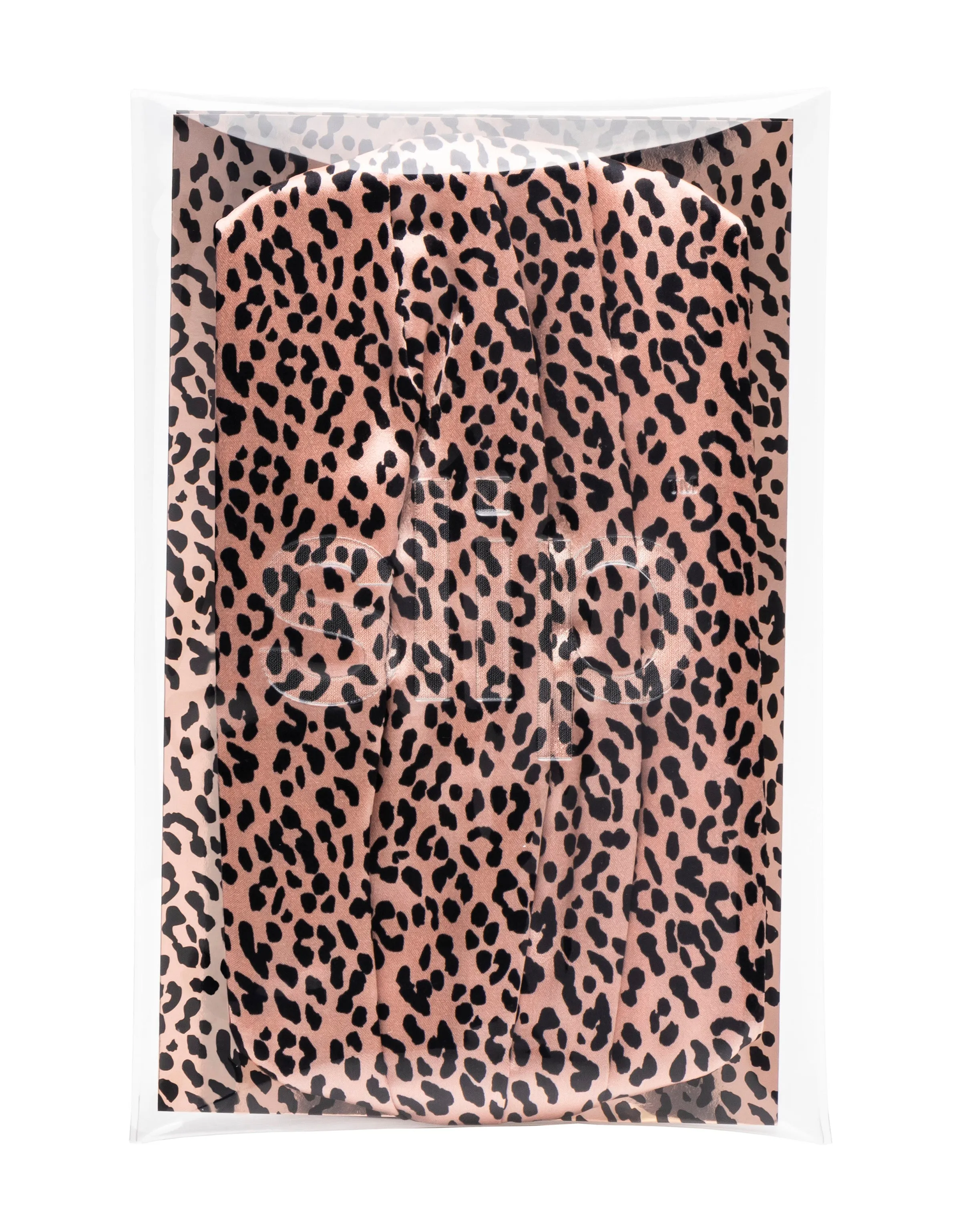 Slip Face Covering - Rose Leopard