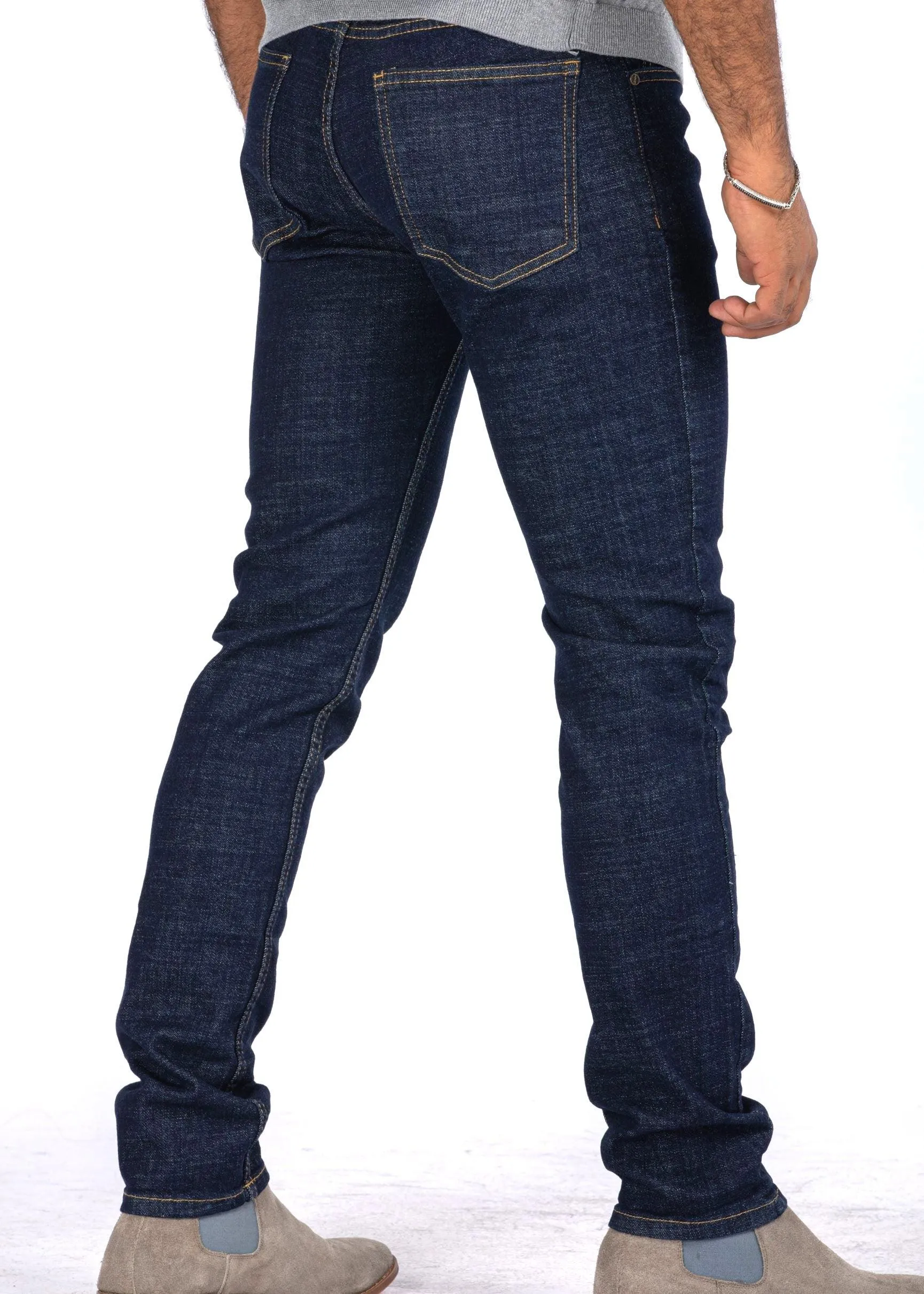 Slubby Selvedge Flex-Jeans / Slim-Fit