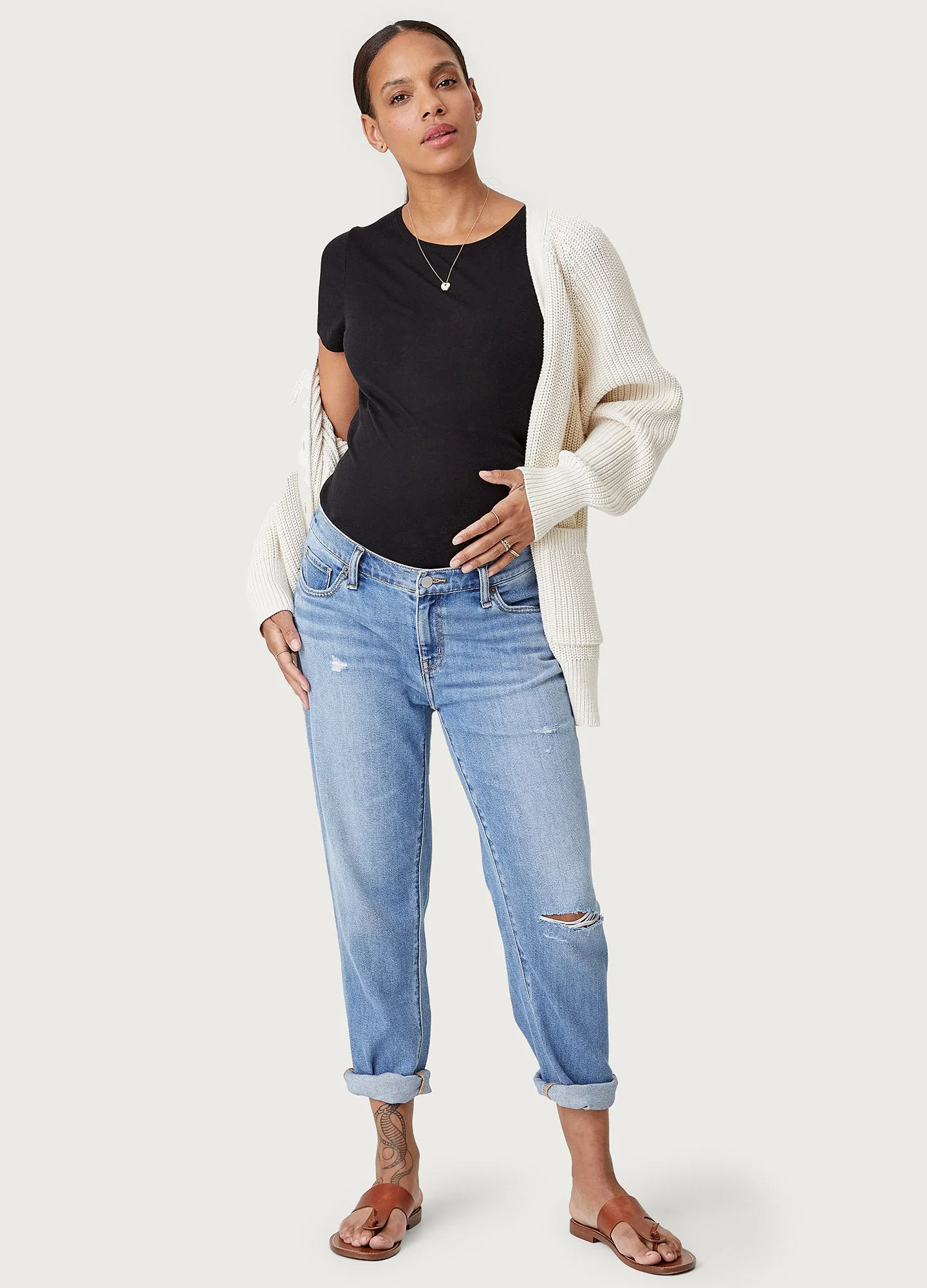 The Boyfriend Maternity Jean