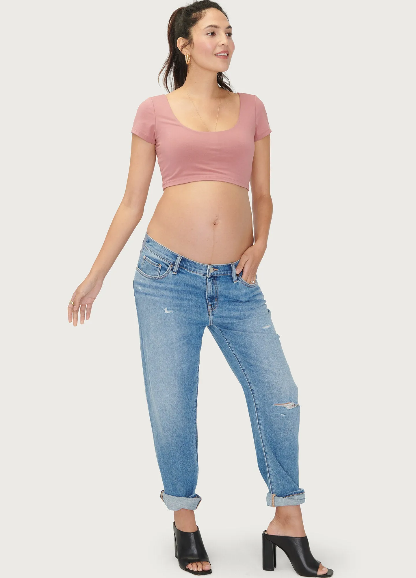 The Boyfriend Maternity Jean