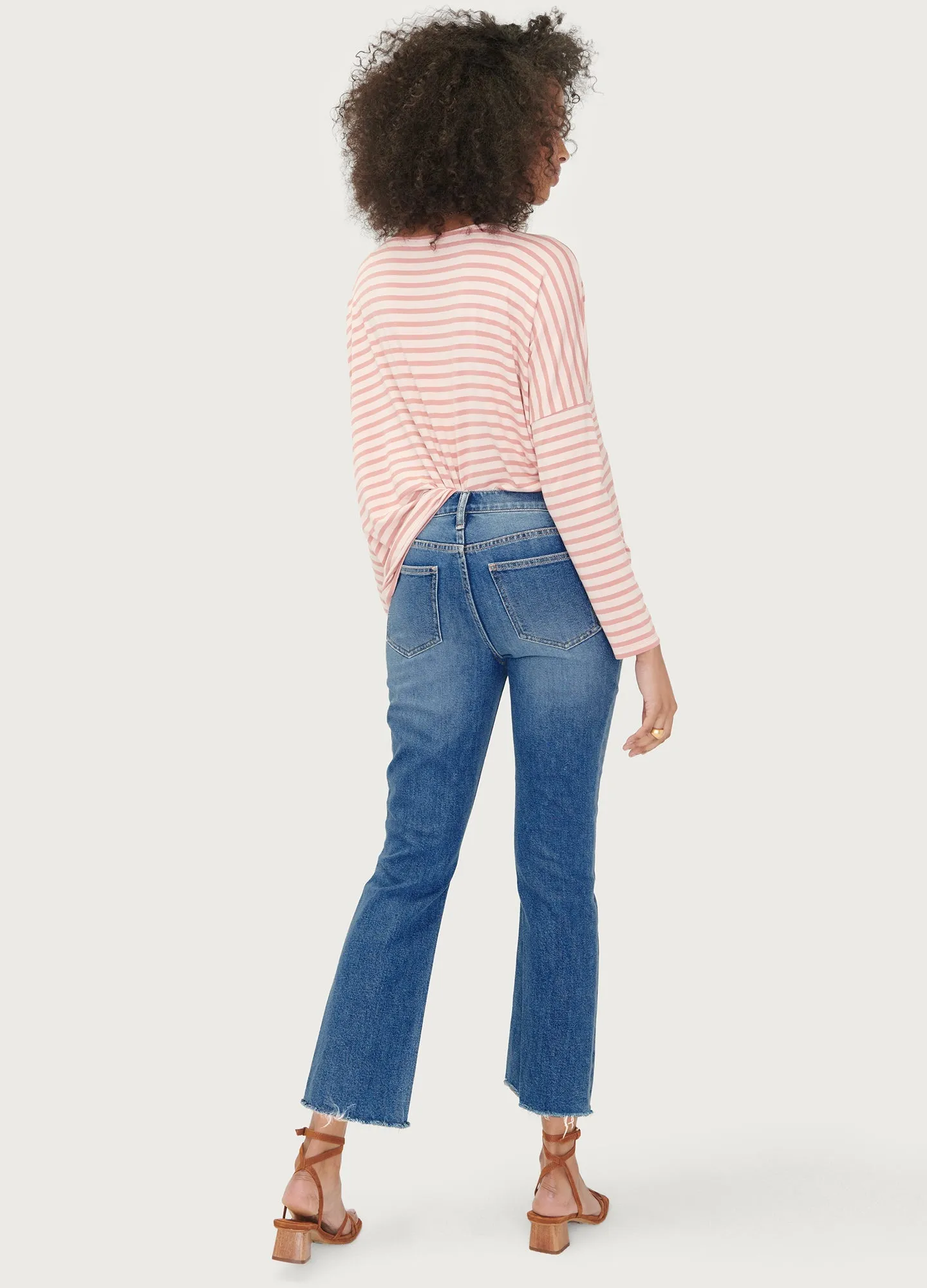 The Crop Maternity Jean