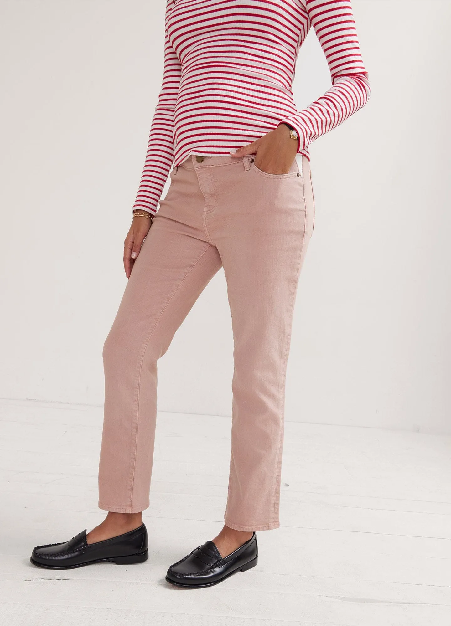 The Straight Leg Maternity Jean