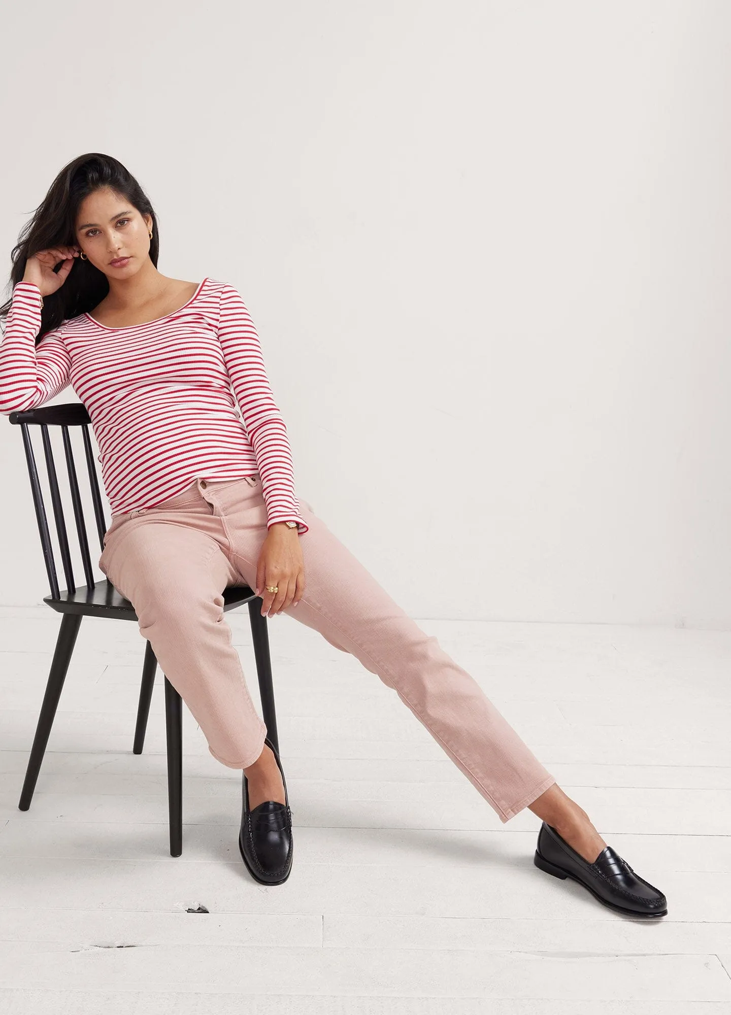 The Straight Leg Maternity Jean