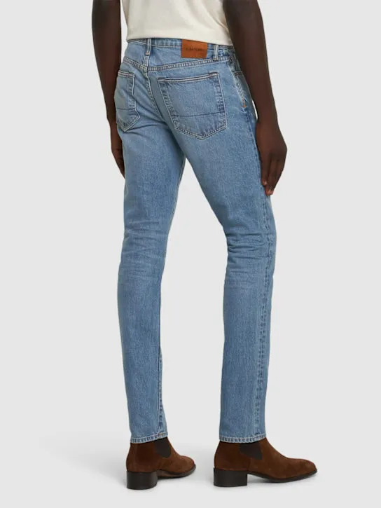 Tom Ford   Light indigo rinse slim fit jeans 