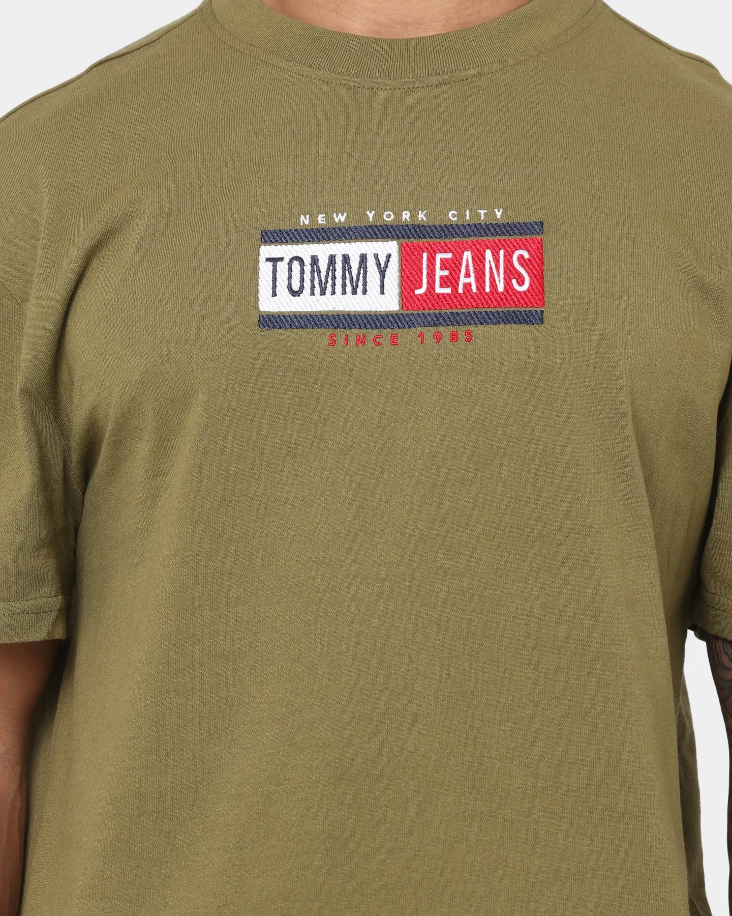 Tommy Jeans Timeless T-Shirt Uniform Olive