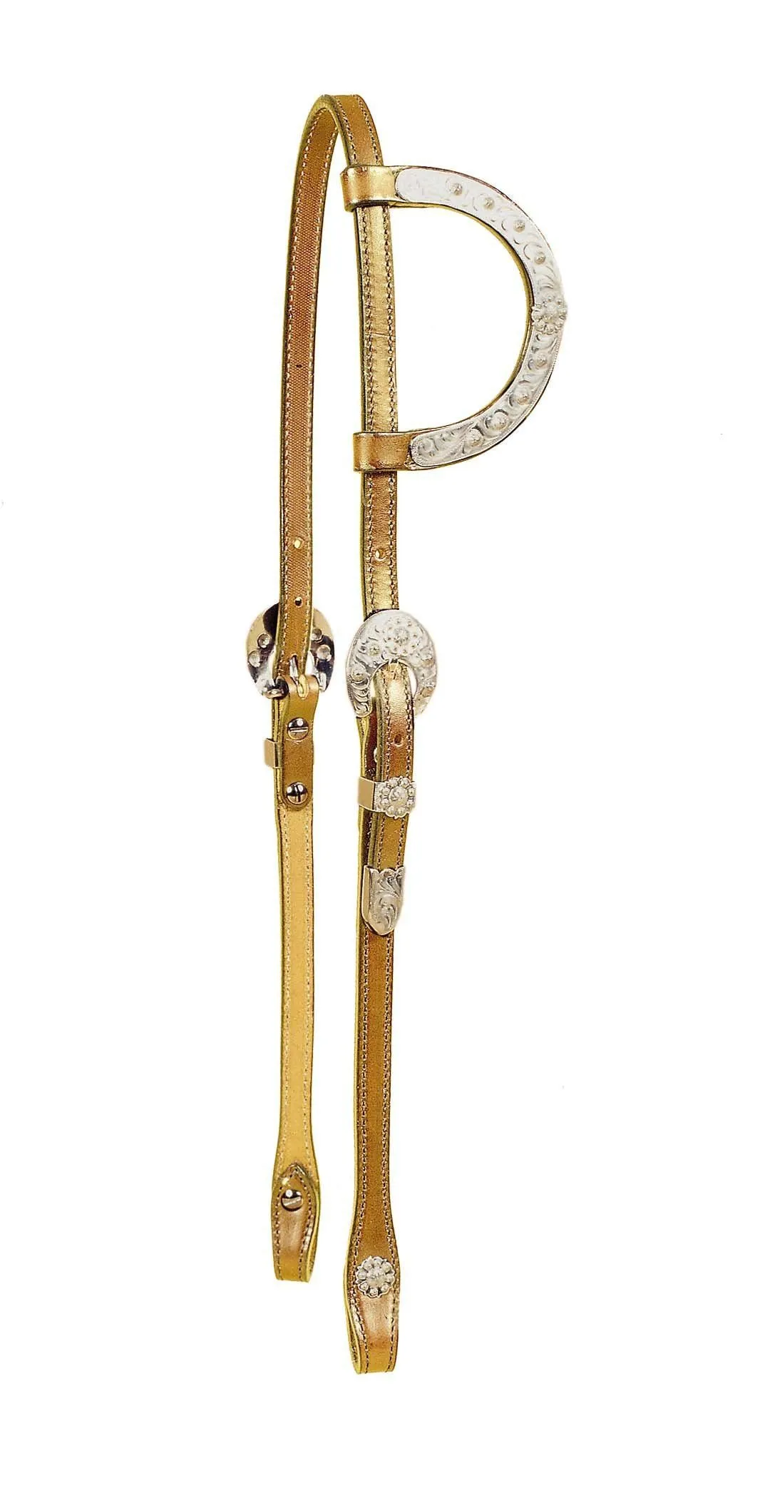 Tory Leather San Diego Berry One Ear Show Headstall