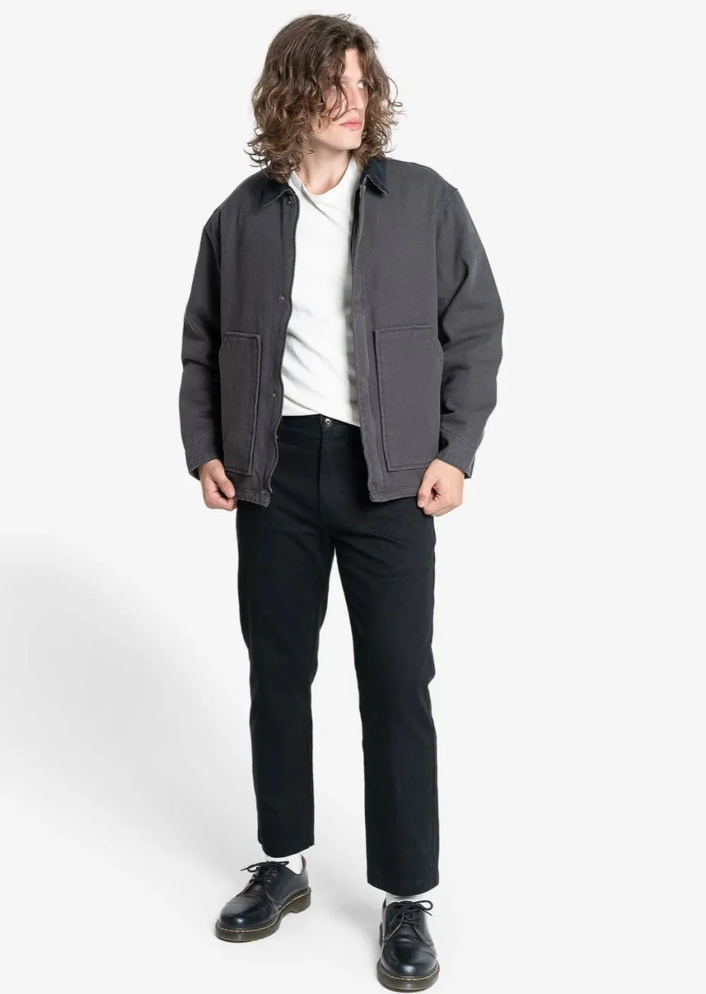 Union Jacket Dark Charcoal