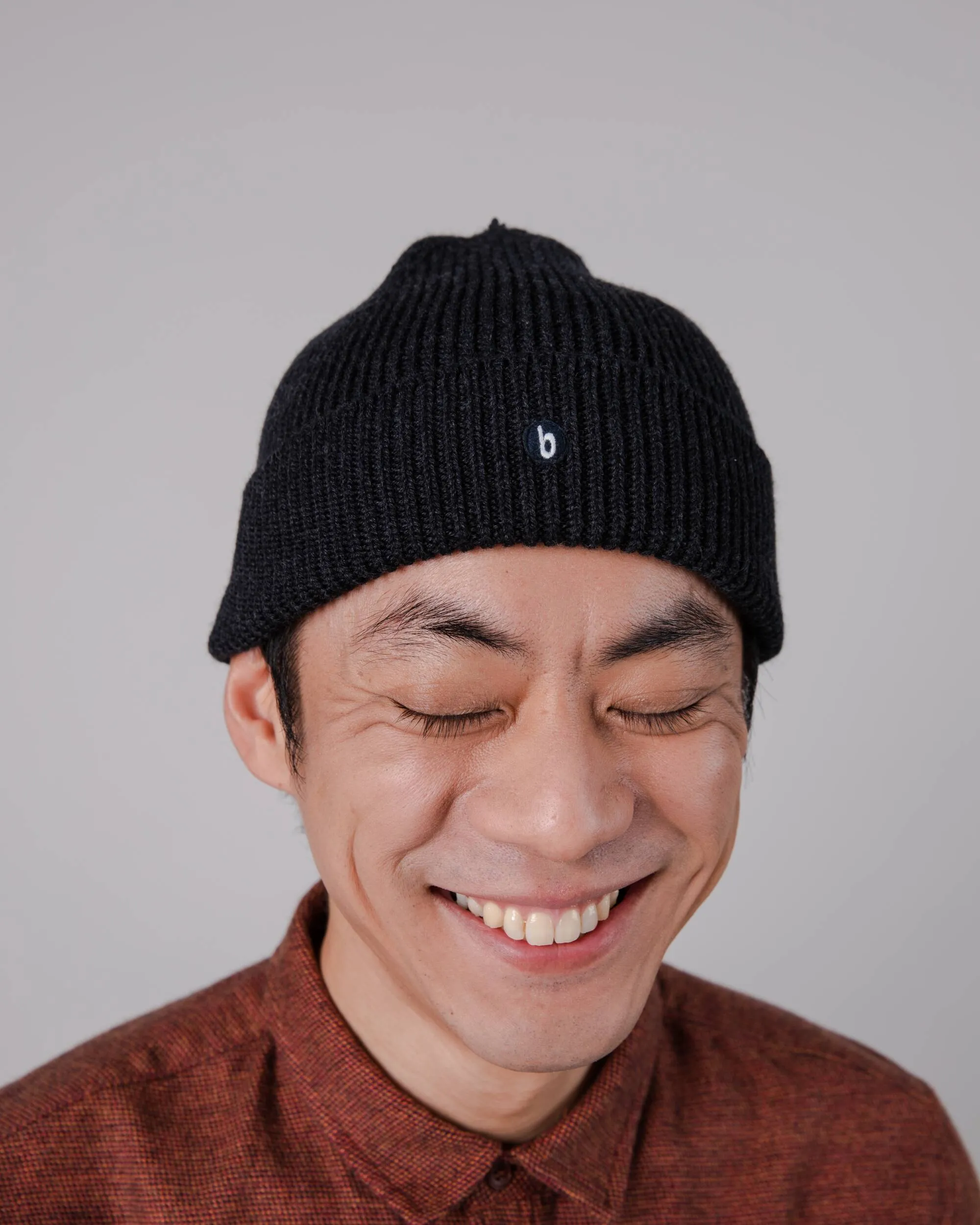 Waterfront Wool Beanie Black