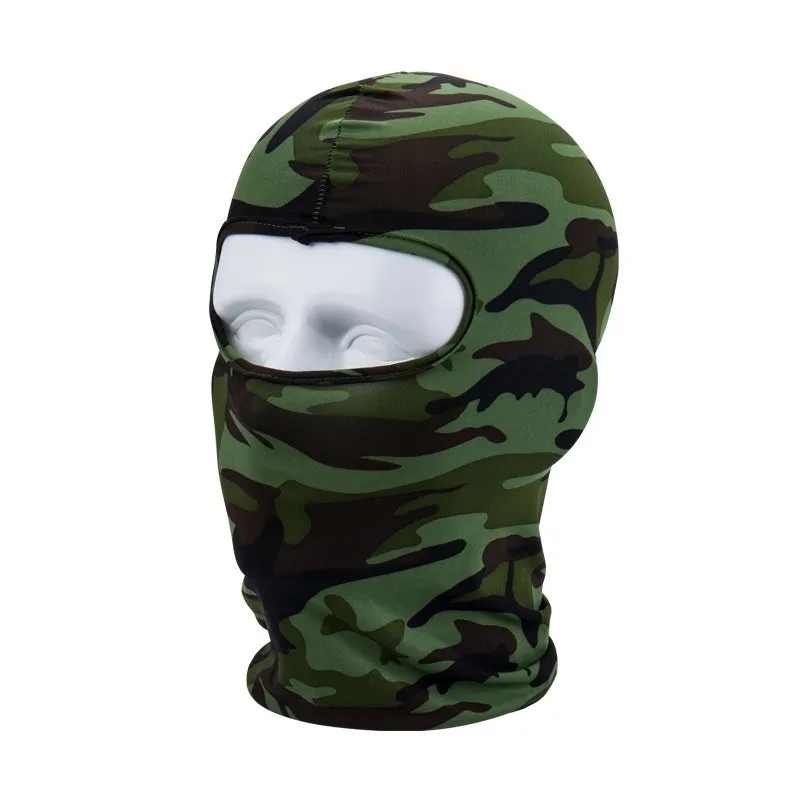 Windproof Colorful balaclava for hiking cold protection motorcycle wind protection breathable moisture wicking hat