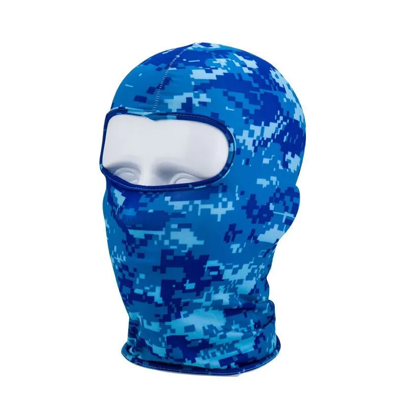 Windproof Colorful balaclava for hiking cold protection motorcycle wind protection breathable moisture wicking hat