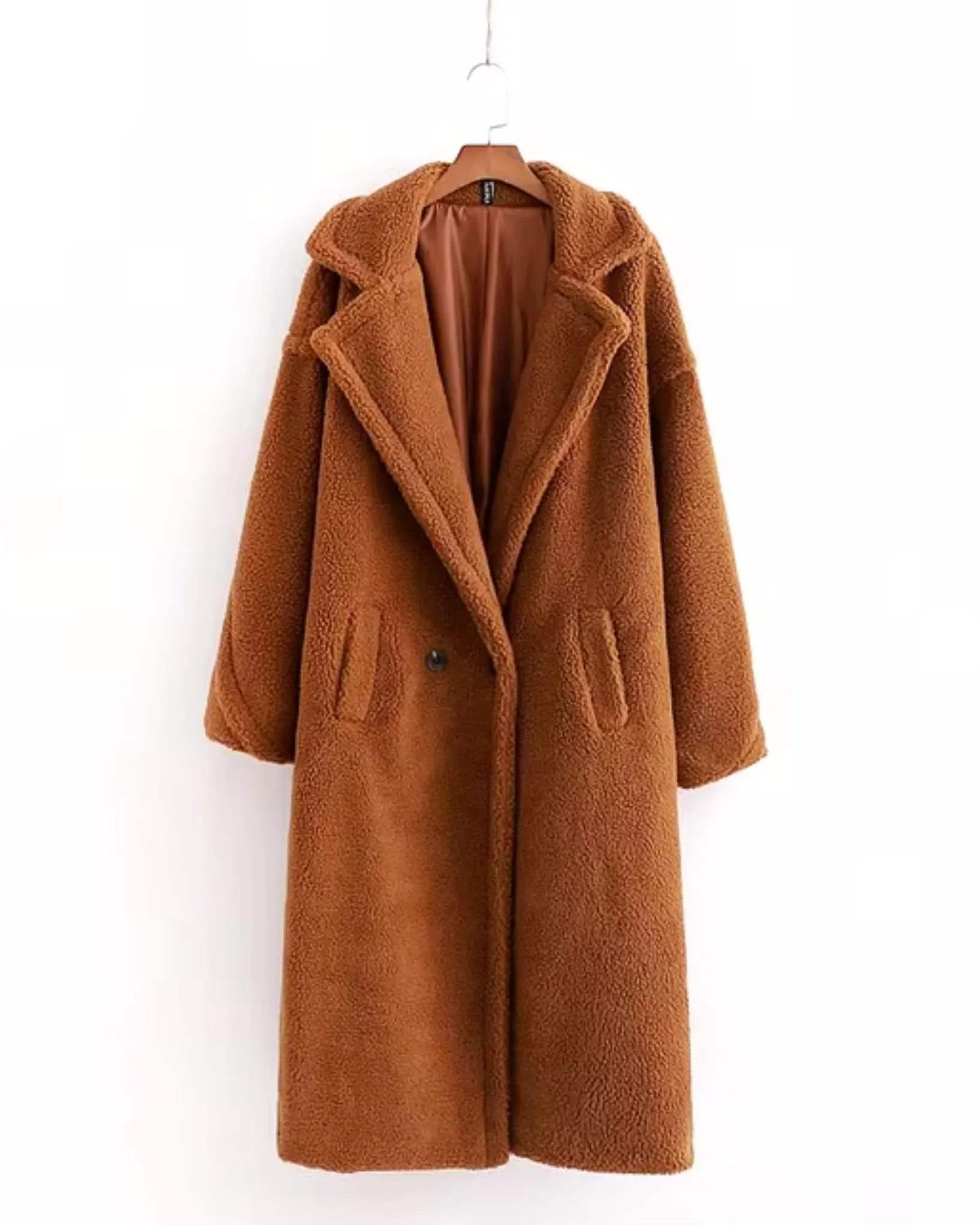 Winta Longline Teddy Coat