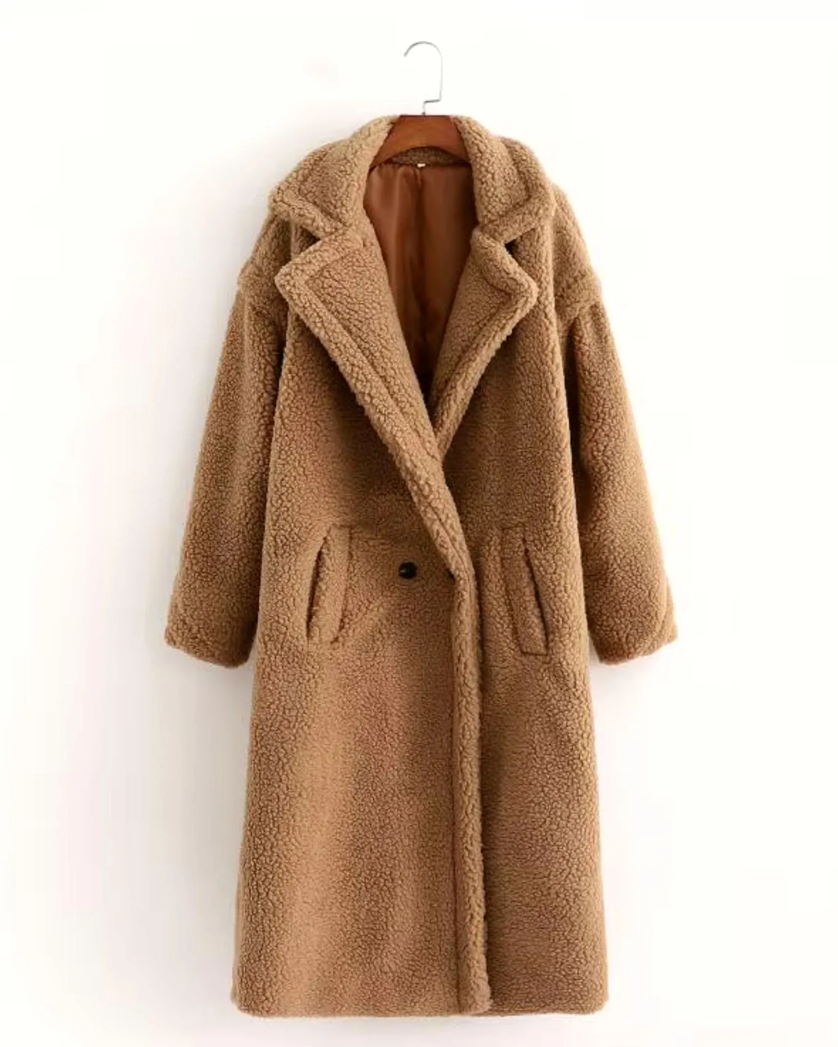 Winta Longline Teddy Coat