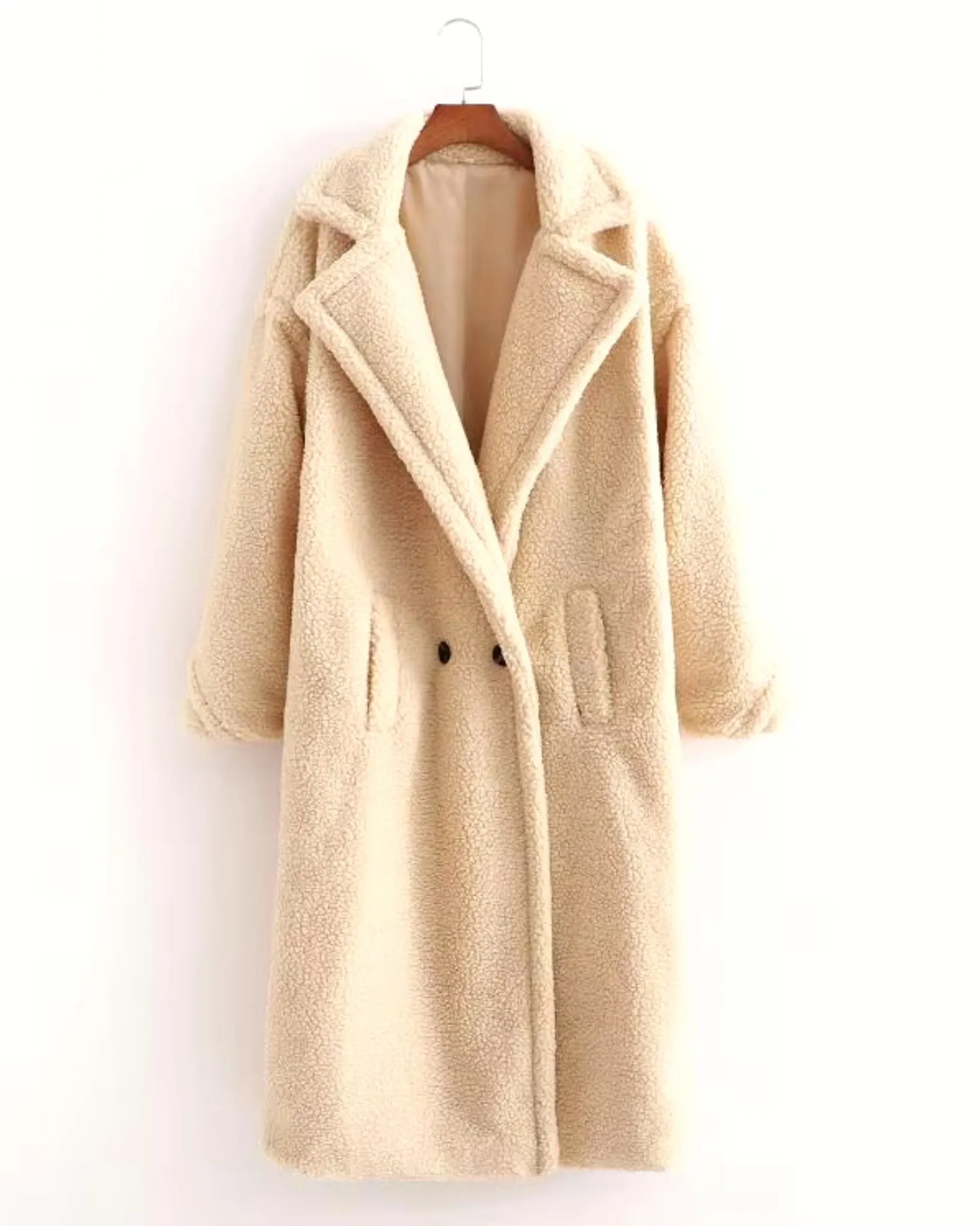 Winta Longline Teddy Coat