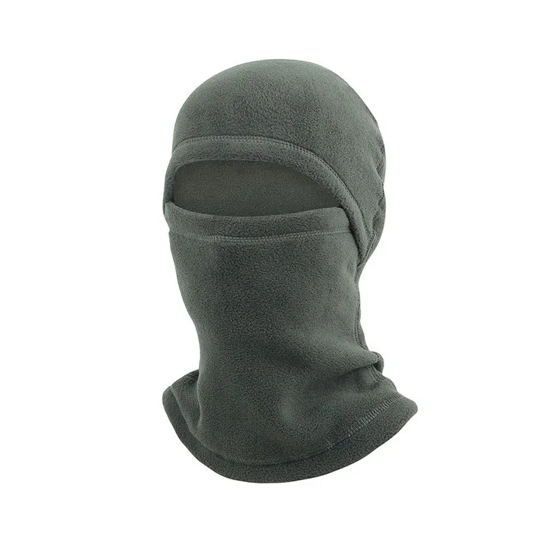 Winter Polar Coral Hat Fleece Balaclava Men Face Mask Neck Warmer Beanies Thermal Head Cover Tactical Military Sports Scarf Caps