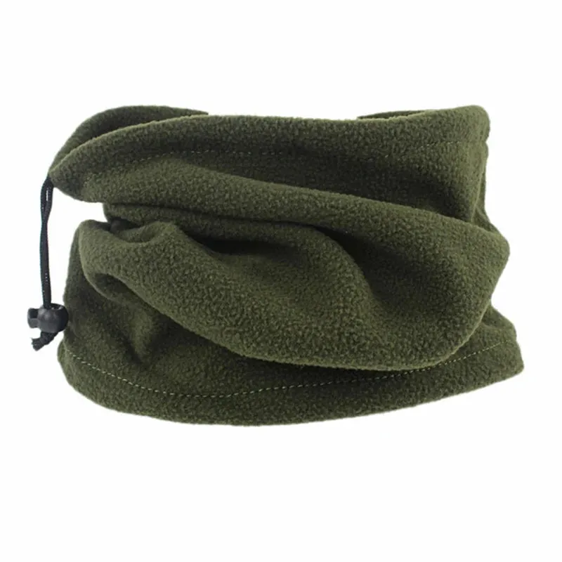 Winter Polar Coral Hat Fleece Balaclava Men Face Mask Neck Warmer Beanies Thermal Head Cover Tactical Military Sports Scarf Caps