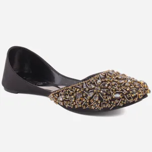 Women "DEBRA" Full Embroidered Slip On Khussa