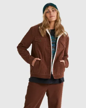 Womens Candy Cord Jacket