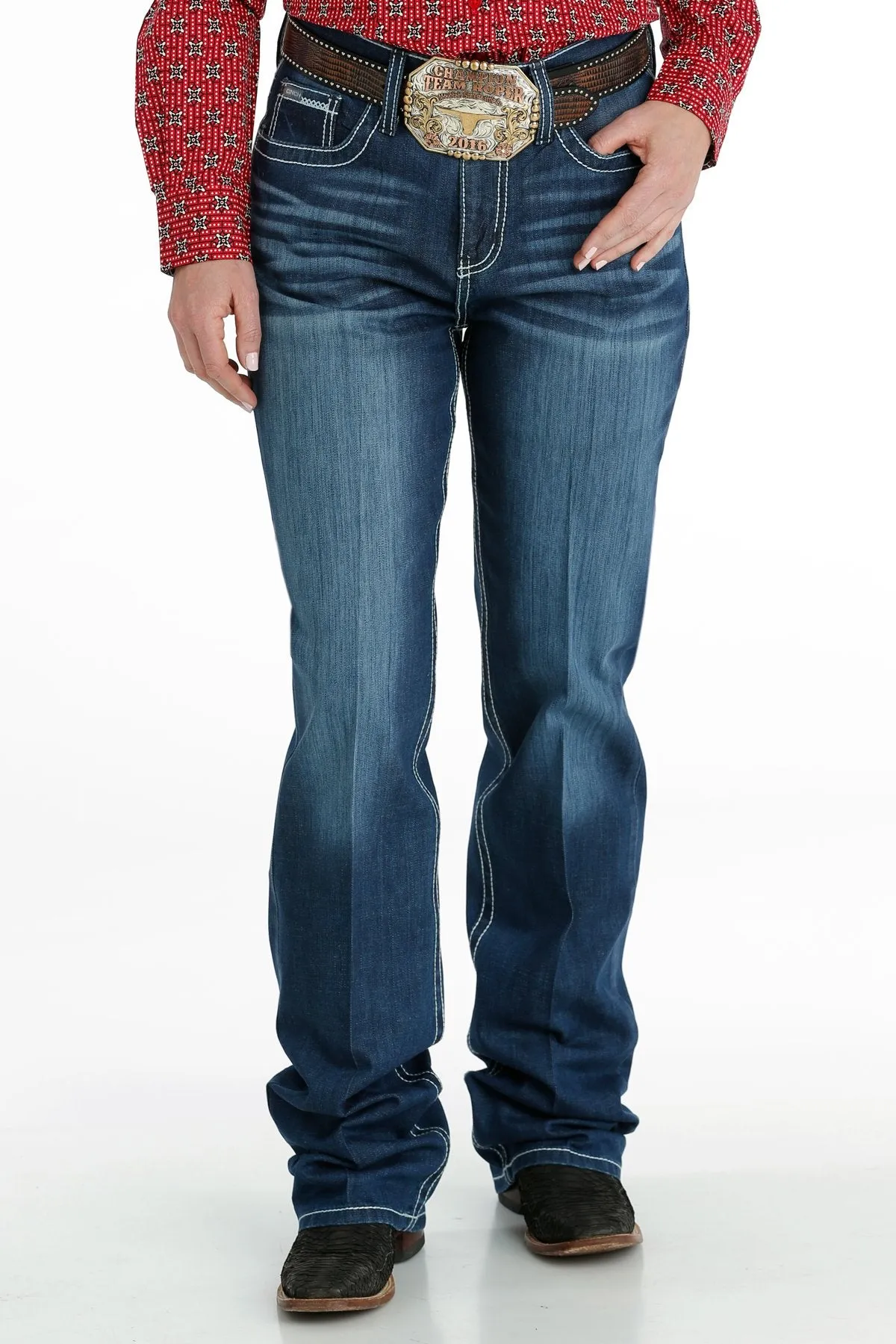 Women's Cinch Emerson Performance Rise Straight Leg Jean