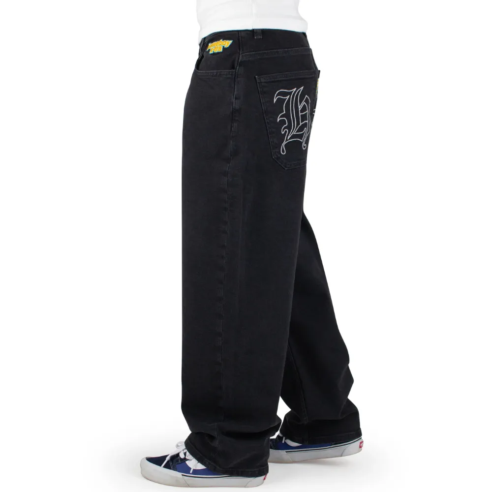 X-Tra Monster Gothic Pants Denim Washed Black