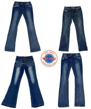 Y2K Flare Jeans Miss Me Style